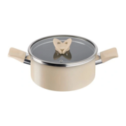TEFAL 20CM BLOSSOM STEWPOT WITH LID - BEIGE | G1674424